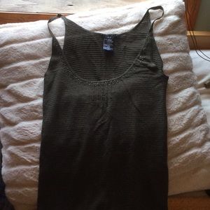 Like New Y2K Theory Metallic Cami Tank